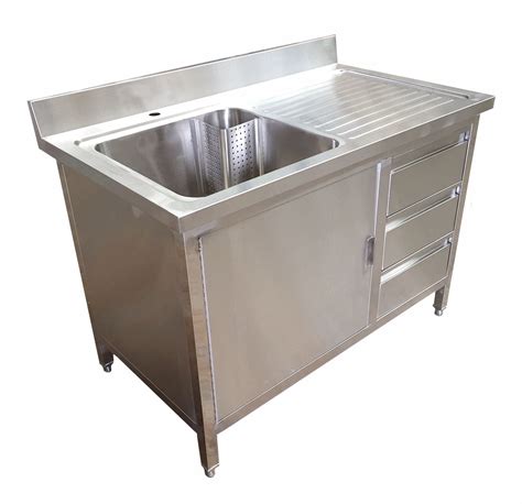 stainless steel cabinet with sink|sink stainless steel small deep.